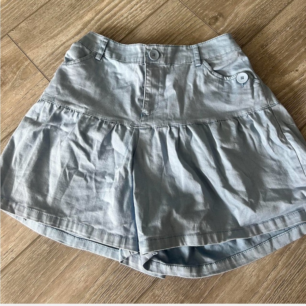 Blue skirt shorts